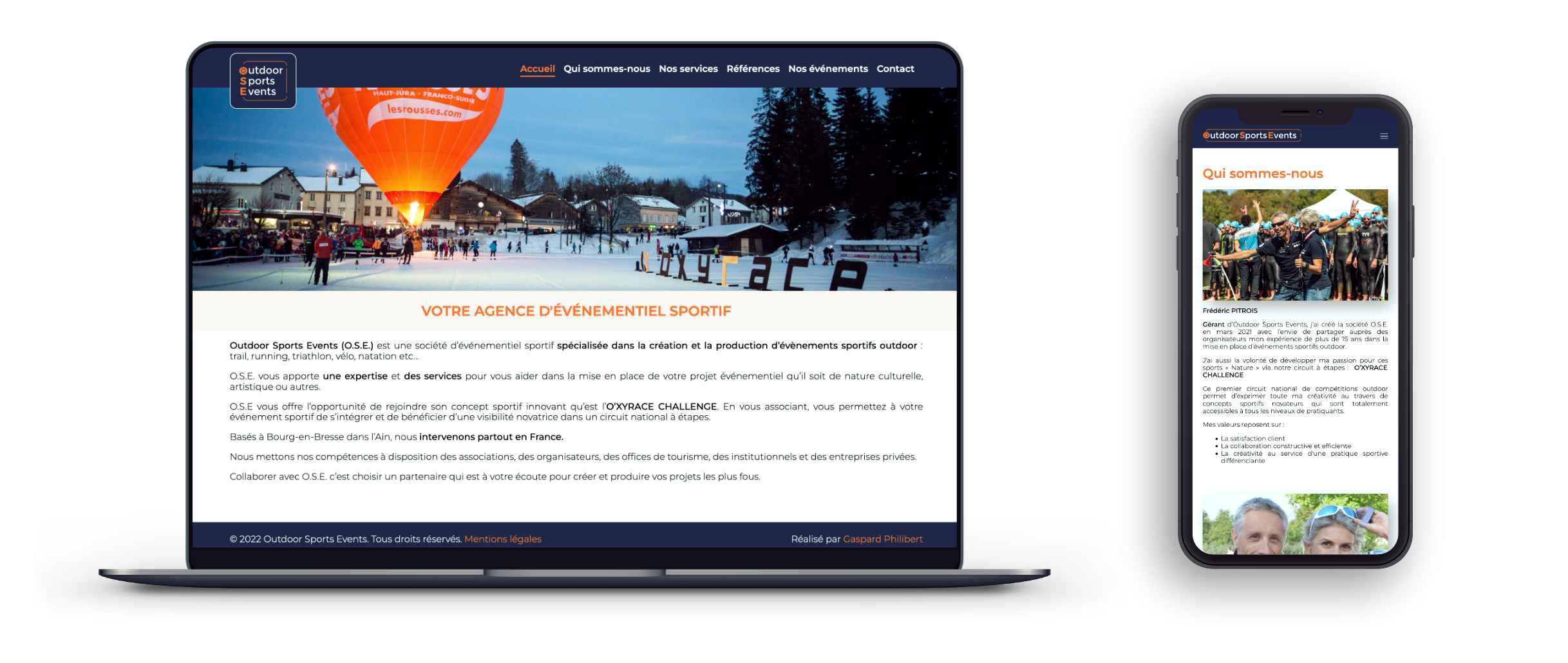 Gaspard Philibert Outdoor Sports Events